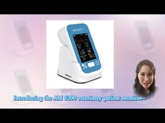 6 Monitor objawów życiowych Chirurgiczne weterynaryjne monitory pacjenta Akumulator litowo-jonowy