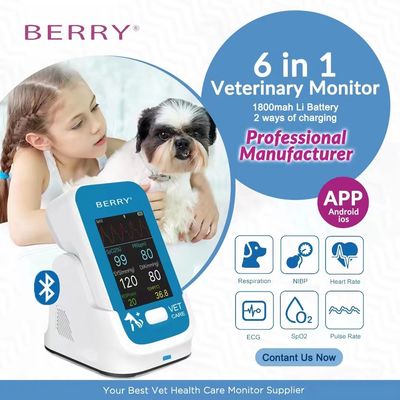 AM6200 Veterinary Monitor BLE5.0  Smart Health App 3.7V Lithium Battery